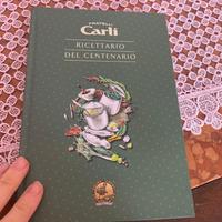 Libro ricette del centenario di olio Carli
