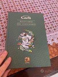 Libro ricette del centenario di olio Carli