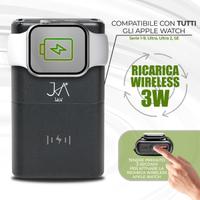 2pezzi €28 PowerBank Jokla Ricarica USB e Wireless