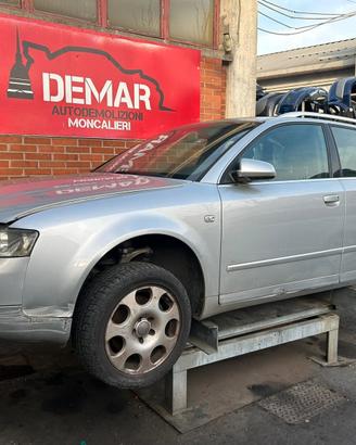 RICAMBI AUDI A4 B6 2002 1900cc DIESEL AWX 130cv