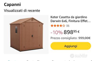 Casina keter nuova