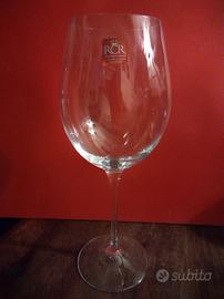 Calici vino rosso e acqua Cristalleria Toscana RCR