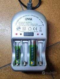 Caricatore batterie stilo ministilo