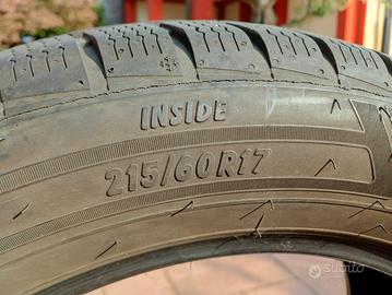 Quattro  gomme invernali.