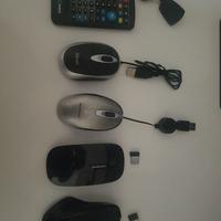 Lotto mouse usb telecomando pc