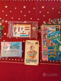 Snes Nintendo Yoshi's Island Mario Super Famicom