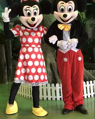 Mascotte topolino e minnie