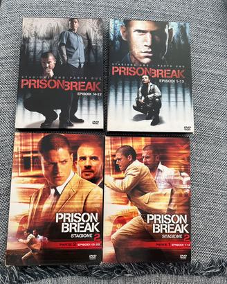 Prison Break DVD originali stagioni 1 e 2