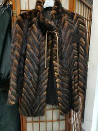 Pelliccia di visone M L 