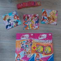 Puzzle + memory delle WINX 