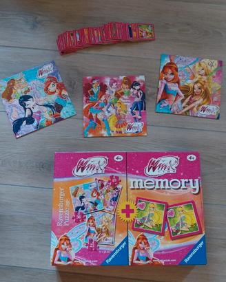Puzzle + memory delle WINX 