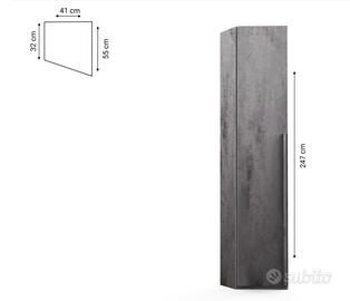 Modulo terminale con colonna singola mod elena