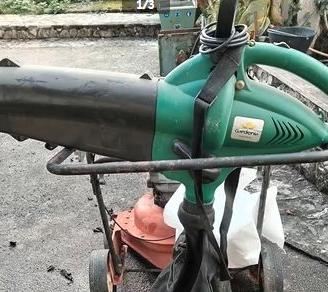 soffiatore foglie aspiratore a corrente GARDENIA