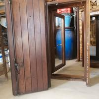 Finestre vetro, Balconi infissi in legno