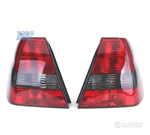FANALI BMW E46 COMPACT 98-05 ROSSO AFFUMICATO