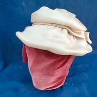 cappellino vintage da donna anni 70