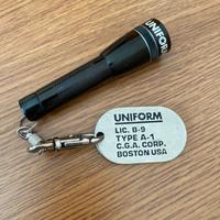 Portachiavi Uniform anni 80 con pila funzionante