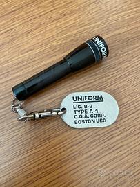 Portachiavi Uniform anni 80 con pila funzionante