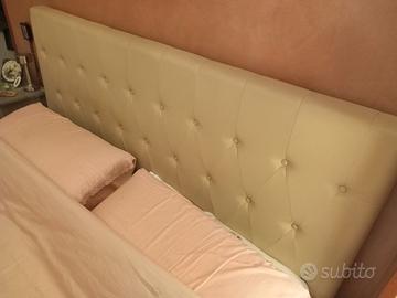 Letto contenitore con materasso
