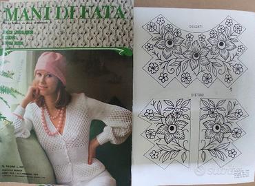 COLLEZIONE RIVISTE “MANI DI FATA”, RICAMO E CUCITO