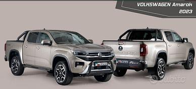 VW Amarok 2023> Roll bar-bull bar-pedane inox