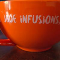 Tazza gigante Jade Infusion Arancione Pop