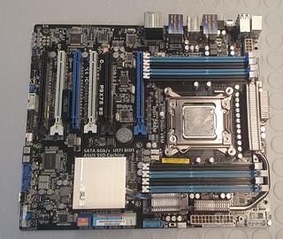 scheda madre P9X79 WS LGA 2011 + i7-3930K *ricambi