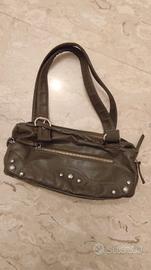 Borsa verde/grigio militare 