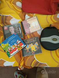 4 cd Queen tenori musica classica e porta cd