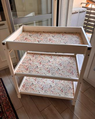Fasciatoio per bambini / supporto oggetti