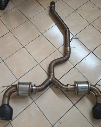Scarico magnaflow e finali milltek AUDI TT e TTS