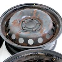 40300EY10A SET 4 CERCHI IN FERRO DA 16 POLLICI 5 F