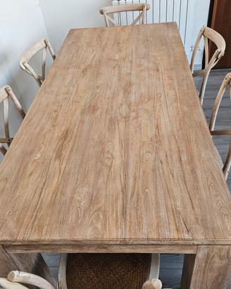 tavolo in legno messello