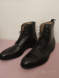 Stivaletti nuovi CHURCH'S in pelle burgundy