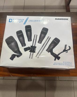 SET DI MICROFINI PER BATTERIA 7 pezzi DK707