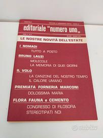 spartito Nomadi/ PFM/Flora Fauna e Cemento 