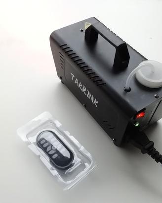 Macchina del fumo Takrink 900 w ancora in garanzia