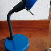 Lampada coccinella blu  anni '80