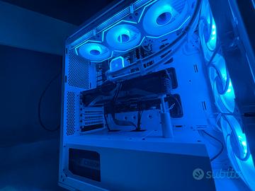 Computer gaming fascia MEDIO/ALTA WHITE