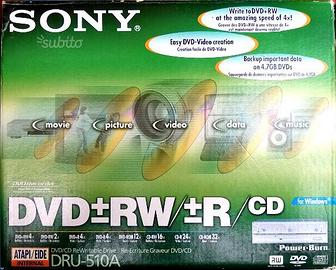 Lettore/masterizzatore interno sony dvd rw r-cd