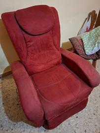 Poltrona elettrica reclinabile e sollevabile