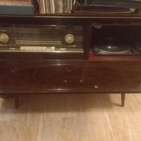 mobile con giradischi e radio Saba