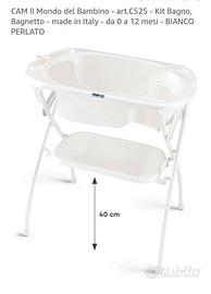 Kit bagno per neonati bambini CAM pieghevole