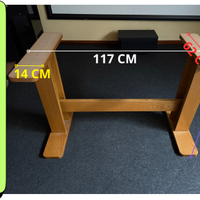 Base in rovere per tavolo cucina