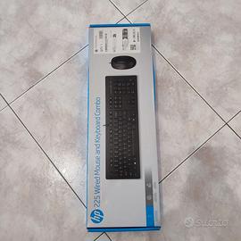 Kit Mouse e Tastiera HP225 Wired - NUOVO Sigillato