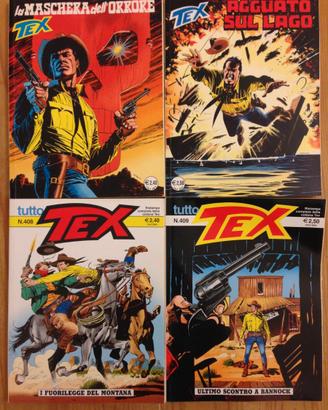 Fumetti dedicati a Tex, usati ma in ottime condizi
