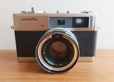 MINOLTA HI-MATIC 7S - OBIETTIVO ROKKOR - 1,8/45MM