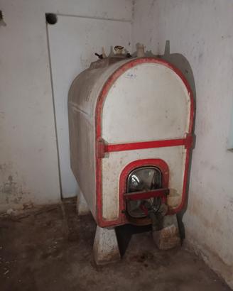 Tino in cemento 120x120x80 con supporti