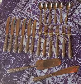 SERVIZIO in ARGENTO 800/1000 da DOLCE/DESSERT da 6