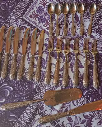 SERVIZIO in ARGENTO 800/1000 da DOLCE/DESSERT da 6